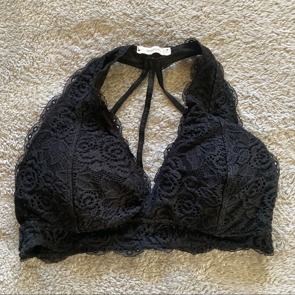 Maurices Other - Maurices Black Lined Lace Bralette Size Large